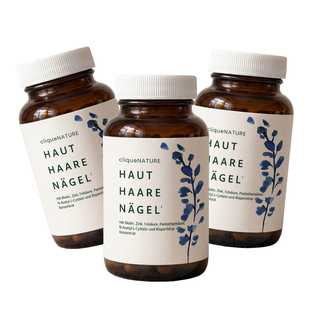 3er Bundle Haut Haare Nägel