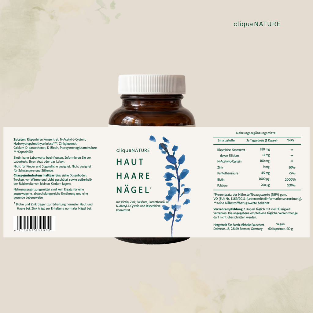Haut Haare Nägel Komplex